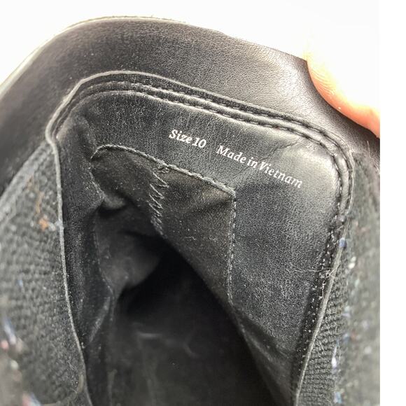 Dolce Vita Ankle Boots Womens Size 10 Black Leather Pull On - Picture 5 of 6